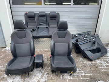 SKODA OCTAVIA III LIFT KOMBI FOTELE SIEDZENIA PÓŁSKÓRA