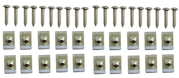 MOCOWANIE PLASTIKÓW OWIEWEK BLASZKA WKRĘT x20