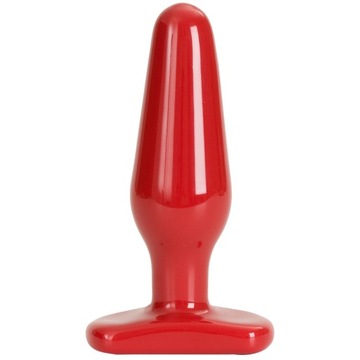 Doc Johnson Red Boy Plug Medium - anatomiczny korek, rozmiar średni