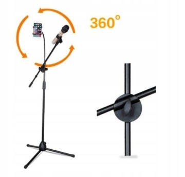 SM803 сценическая микрофонная стойка, 200 см, 2 ручки