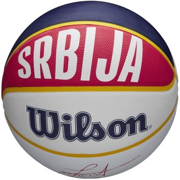 Piłka do koszykówki Wilson NBA Player Local Nikola Jokic WZ4006701XB r.7