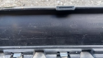 DOPLNĚNÍ DIFUZOR NÁRAZNÍKU MERCEDES W222 FACELIFT AMG A2228855201