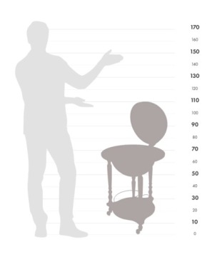 Globus Алкогольный бар Zoffoli Da Vinci Rust
