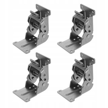 4PCS Składający się zawias 180 stopni do 90