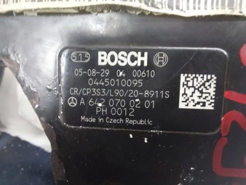 MERCEDES ML W164 3.0 CDI V6 SPRINTER ČERPADLO VSTŘIKOVAČE CR 0445010095