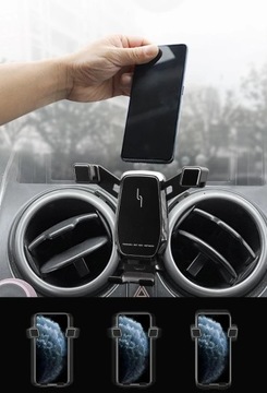 Dla Nissan Qashqai J10 2007-2009 Stylizacja samochodu Uchwyt na telefon komórkowy Nawiew powietrza
