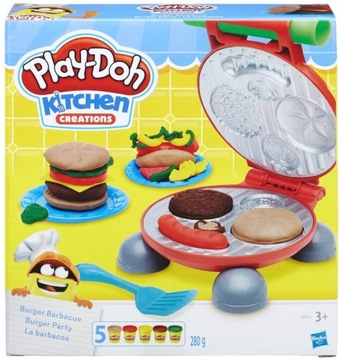 Play-Doh Burger Barbecue Set