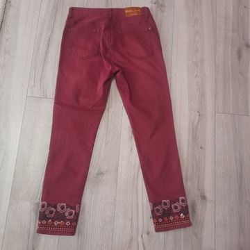 Spodnie jeansowe 7/8 Skinny Fit r.38 Desigual