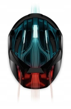 ВЕЛОСИПЕДНЫЙ ШЛЕМ UVEX I-VO CC, размер 56-60 см, красный матовый