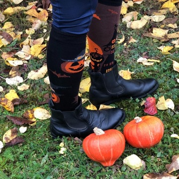 Гольфы для верховой езды с рисунком - Хэллоуин