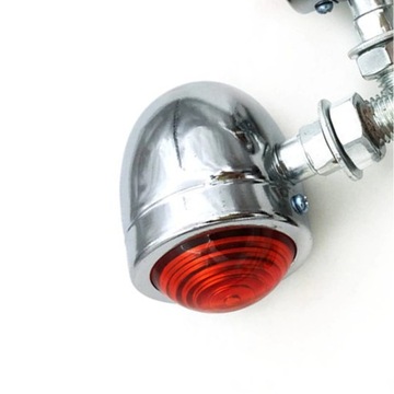CHOPPER BOBBER CUSTOM ХРОМИРОВАННЫЕ ПОВОРОТНИКИ 3,7 см