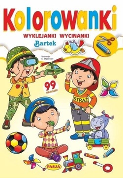 KOLOROWANKI, WYKLEJANKI - BARTEK. E.BŁĘDOWSKI