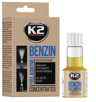K2 BENZIN GO! 50 ML. do czyszczenia układu zasilania