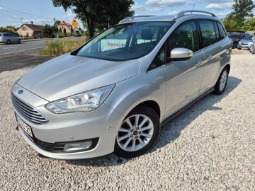 Ford C-MAX II Grand C-MAX Facelifting 1.5 EcoBoost 150KM 2015 Ford Grand C-MAX FORD GRAND C-MAX 2015 Kola Zima lato Serwis Do konca 1 Wl