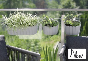 Продольный балкон -балкон -бортшир DDECZ400 Антрацит