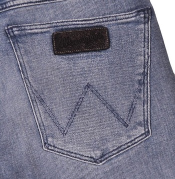 WRANGLER spodnie REGULAR skinny BLUE jeans BRYSON _ W31 L32