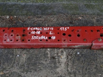 РАМА IVECO EUROCARGO 02-08 ЛЕВАЯ 17,5 550x18CM