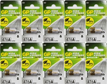 10x BATERIA 6V GP L1325 4LR44 4AG13 1414A 476A