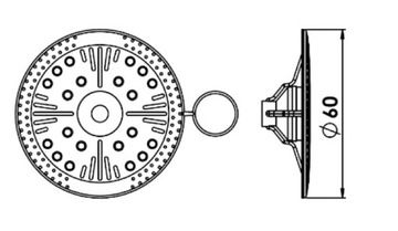 НАЖИМНЫЕ ПЛАСТИНЫ ДЛЯ ШЕРСТИ ПЕНОСТАТИРО, 1000 шт.