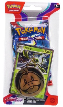karty POKEMON TCG booster SCARLET VIOLET SPIDOPS