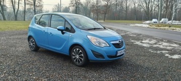 Opel Meriva II Mikrovan 1.4 Turbo ECOTEC 120KM 2010 Opel Meriva Stan bardzo dobry, bagażnik na rowery, zdjęcie 9