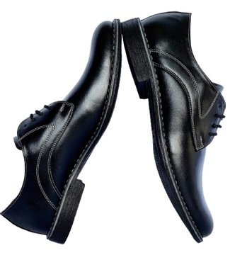 BUTY MĘSKIE SKÓRA Producent polskie 42