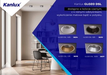 Kanlux GLOZO DSO SR/B потолочный люверс, круглый, серебристый