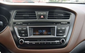 Hyundai i20 II Coupe 1.2 MPI 84KM 2016 Hyundai i20 1.2B Klima Led Brazowy Panorama 2016r Sprowadzony Oplacony, zdjęcie 24
