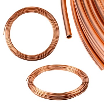 Rurka miedziana rura 22 mm miękka fi 22