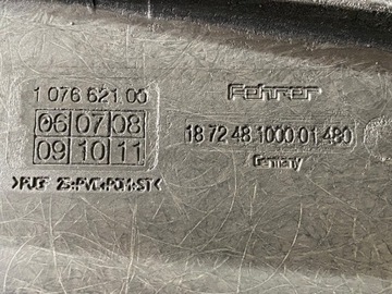 OSŁONA KLAPY TYŁ DACHU PEUGEOT 308 CC CABRIO T7 107662100
