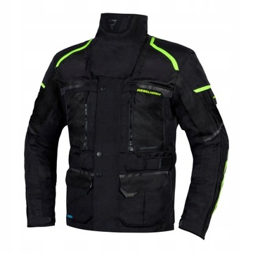 Мотоциклетная куртка REBELHORN CUBBY IV FLUO БЕСПЛАТНО
