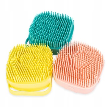 ГУБКА СИЛИКОНОВАЯ ЩЕТКА С ДИСПЕНСЕРОМ