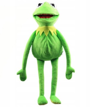 Kermit Pluszowa Żaba Pluszak Maskotka Pacynka 60cm