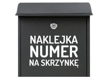 Наклейка НОМЕР дома на почтовый ящик, дверь, потолочный светильник * УЗОРЫ * ЦВЕТА