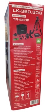 Multi-Line Laser Pro LK-360.3dg + TR-650F