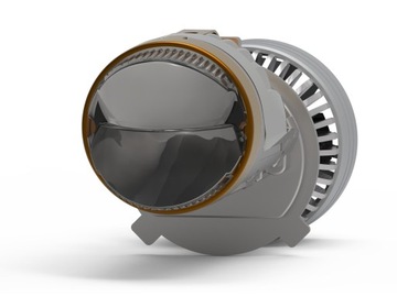 Линзы для светодиодных проекторов Bi-LED 6000K Mini H4 Dual