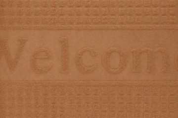 КОВрик ДЛЯ ВХОДА V4 WELCOME, КОВРИК ДЛЯ УЛИЧНОЙ ОБУВИ, 57x37см