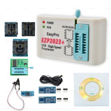 Oryginalny programator USB SPI EZP2023 7 adaptery wsparcie 24 25 93 95 EEP