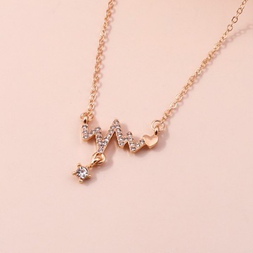 Fashion Crystal Turtle Necklaces Gold Color