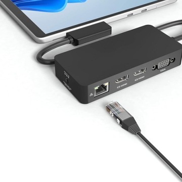 Stacja dokująca Microsoft Surface Docking Station 12w1 HDMI USB-C RJ45