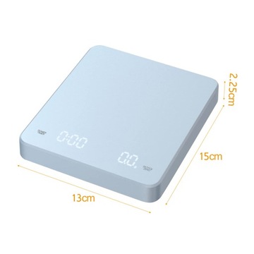 Cyfrowa skala kawy z Timer LED Screen Espresso Scale Wbudowana XQ