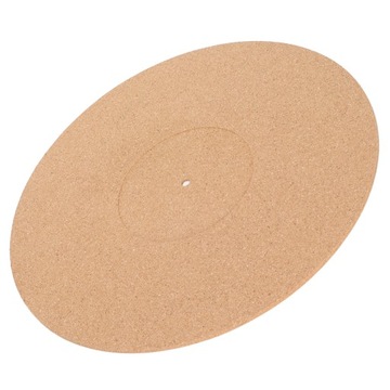 Gramofon antystatyczna mata korkowa Retro