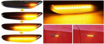 BLIKAČ DYNAMICKÉ LED E46 E36 E60 E61 E90 E92 E93 X1 E84 X3