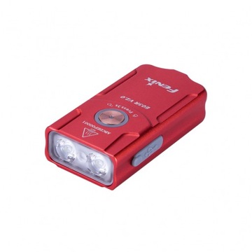 Latarka diodowa FENIX E03R V2.0 LE miniaturowa wersja limitowana Rose Red