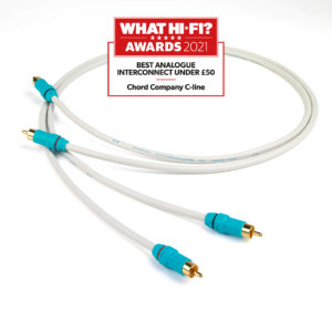 CHORD C-LINE interkonekt 2RCA-2RCA 2m nowa wersja