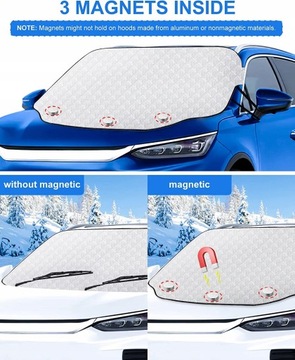 Магнитный коврик для оконного стекла автомобиля