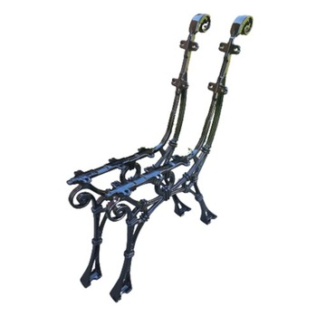 ПРОЧНЫЕ АЛЮМИНИЕВЫЕ НОЖКИ ДЛЯ САДОВОЙ СКАМЬИ 2 шт.