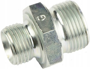 Nypel Hydrauliczny 1/2 - 3/4 łącznik Prosty GZ BB