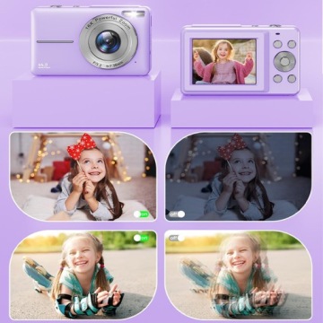 МИНИ ПОРТАТИВНАЯ ЦИФРОВАЯ КАМЕРА 16X ZOOM 44MP 1080P С 2 АККУМУЛЯТОРАМИ