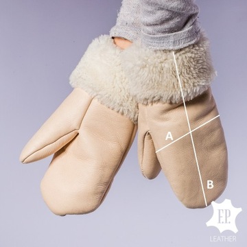 НАТУРАЛЬНЫЕ толстые перчатки из овчины МУЖСКИЕ кожаные